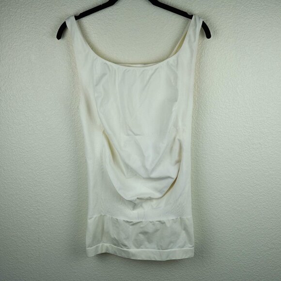 Blanqi White Maternity Support Tank Top Size L - Picture 3 of 7